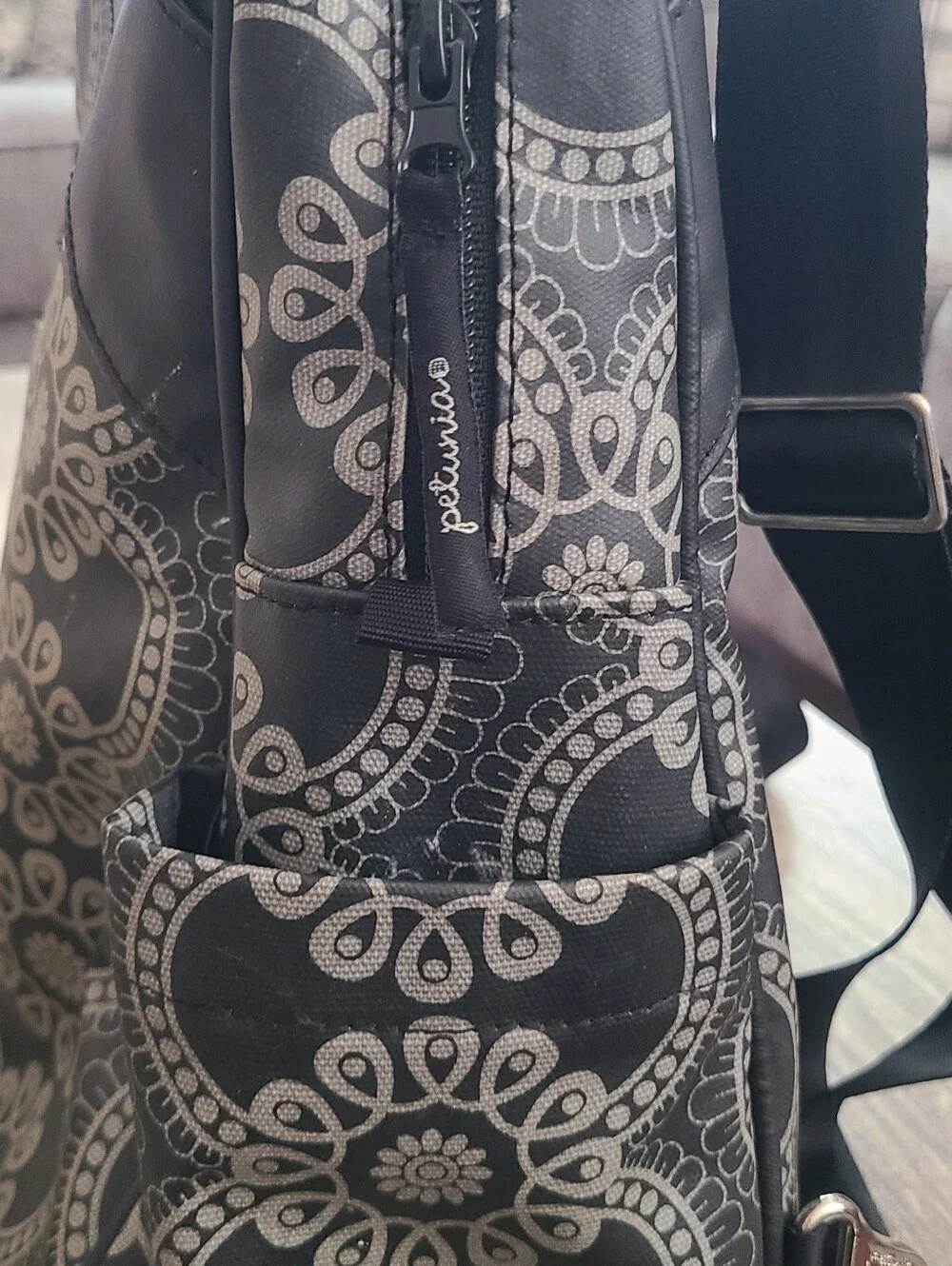 Petunia Pickle Bottom Boxy Backpack Diaper Bag Mini Purse Tote